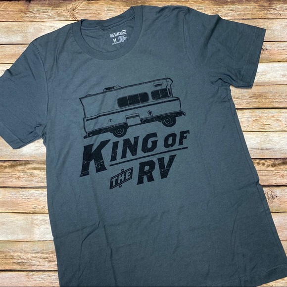 The Stacks Basics Other - The Stacks Basics King of the RV Tee Shirt. NWOT